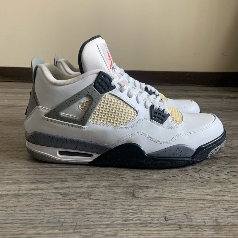 Jordan 4 Retro White Cement (2012) 308497-103 Size 13